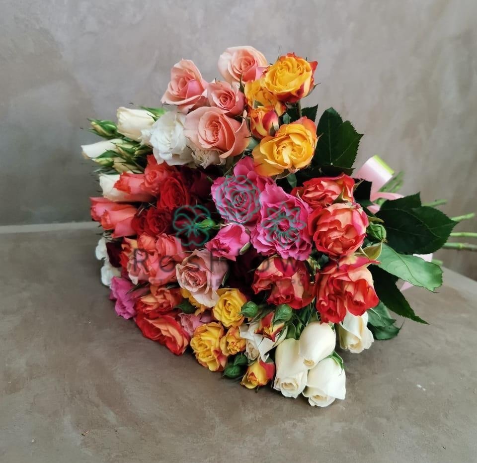 Букет цветов из: Розы в Спасском Ставропольской области