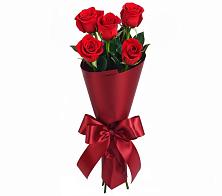 Букет 5 Красных роз Эдлесс Лав в Спасском Ставропольской области