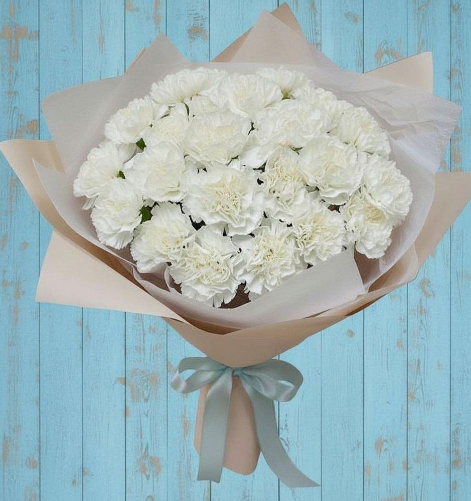 Букет цветов из: Гвоздики в Спасском Ставропольской области