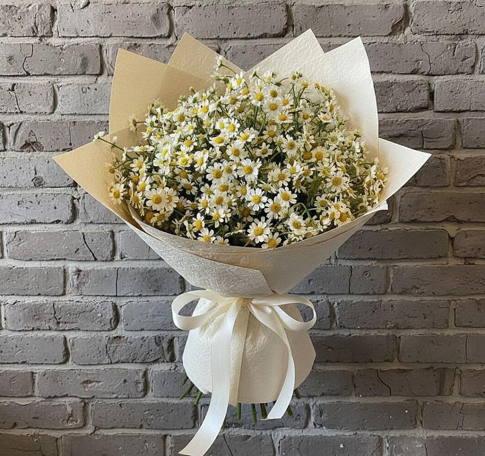 Букет цветов из: Ромашки в Спасском Ставропольской области