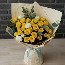 Букет цветов из:  Розы в Спасском Ставропольской области