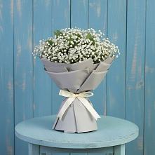 Букет цветов из:  Гипсофила в Спасском Ставропольской области