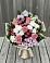 Букет цветов из: Альстромерии, Гвоздики, Розы и Хризантемы в Спасском Ставропольской области