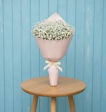 Букет цветов из:  Гипсофила в Спасском Ставропольской области