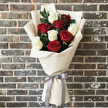 Букет цветов из:  Розы в Спасском Ставропольской области