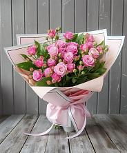 Букет Розовый кустик в Спасском Ставропольской области