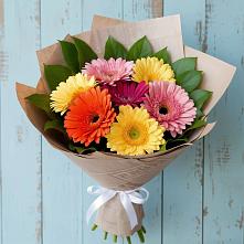 Букет цветов из:  Герберы в Спасском Ставропольской области