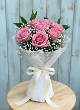 Букет цветов из:  Розы в Спасском Ставропольской области