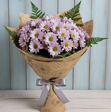 Букет цветов из:  Хризантемы в Спасском Ставропольской области