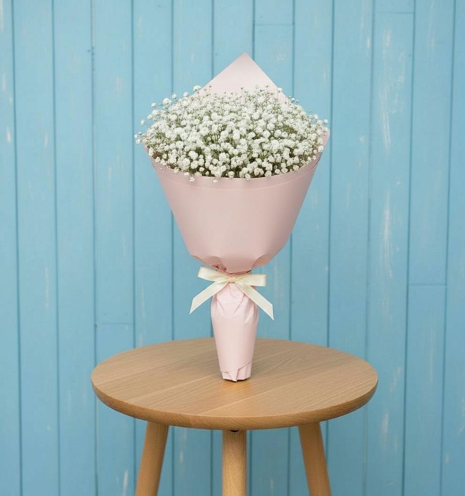 Букет цветов из: Гипсофила в Спасском Ставропольской области