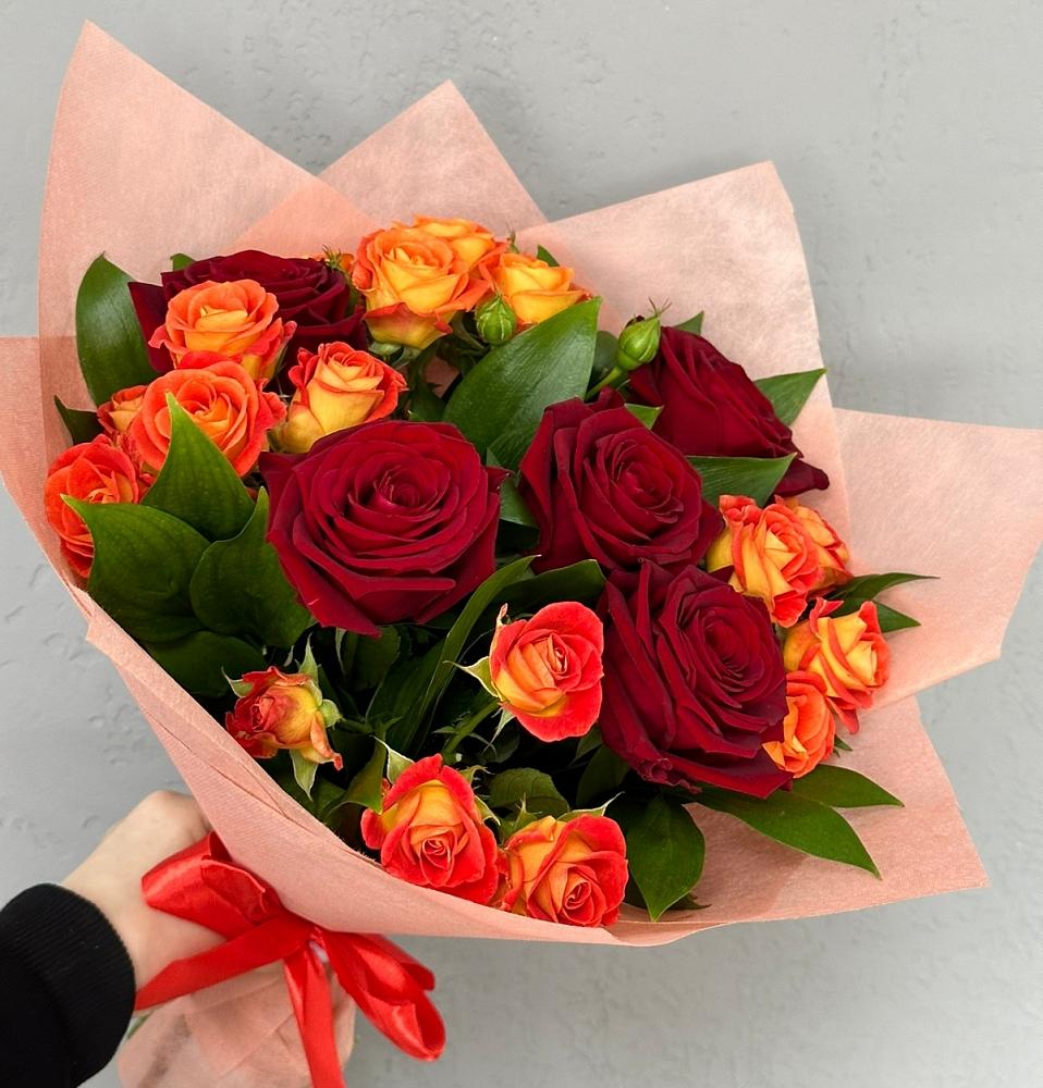 Букет Любовь и восторг в Спасском Ставропольской области