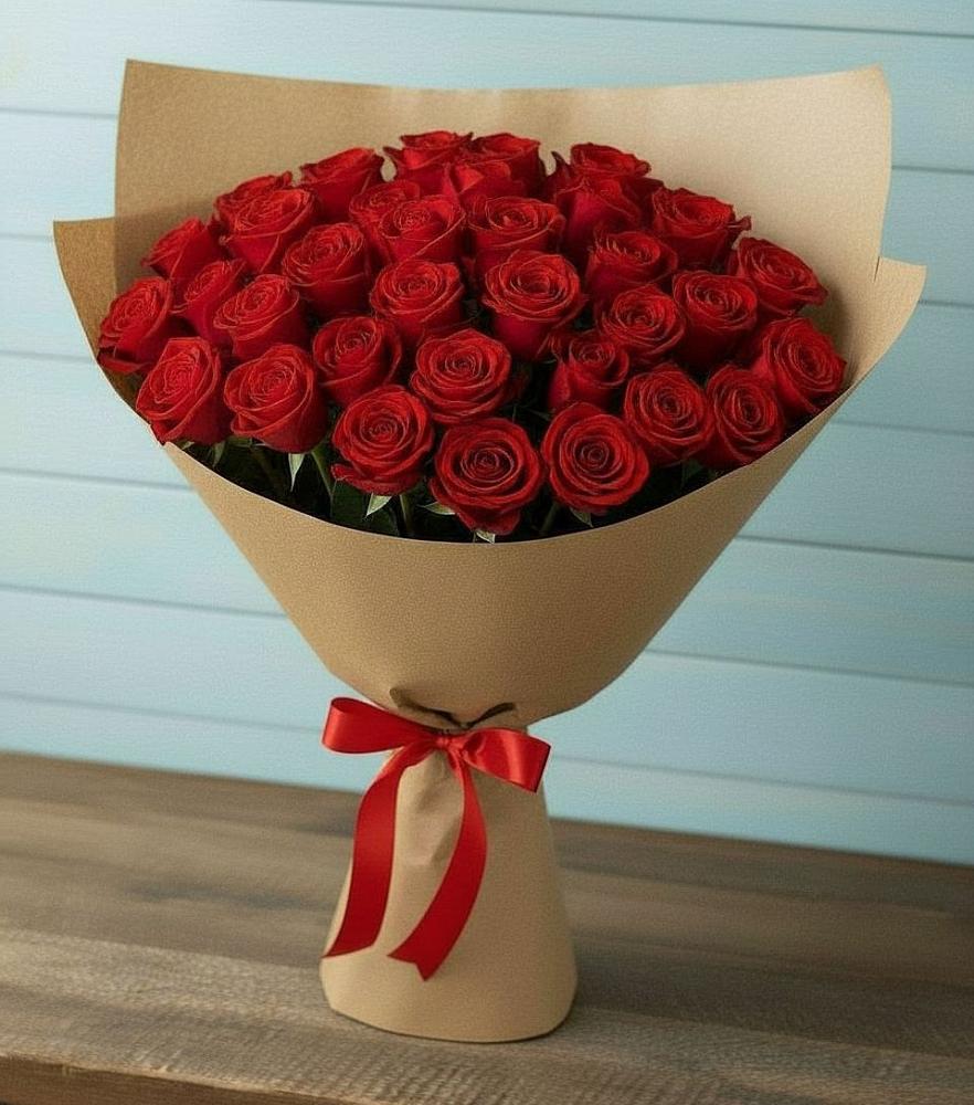 Букет Красные розы Милано в Спасском Ставропольской области