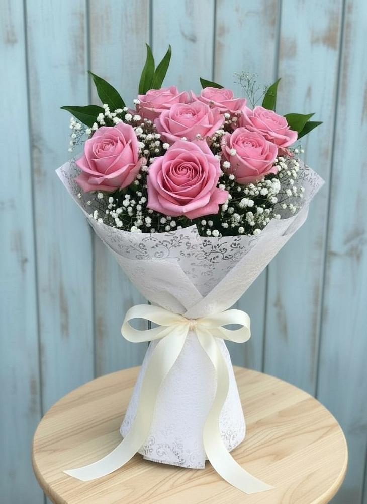 Букет цветов из: Розы в Спасском Ставропольской области