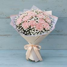 Букет цветов из:  Гвоздики в Спасском Ставропольской области