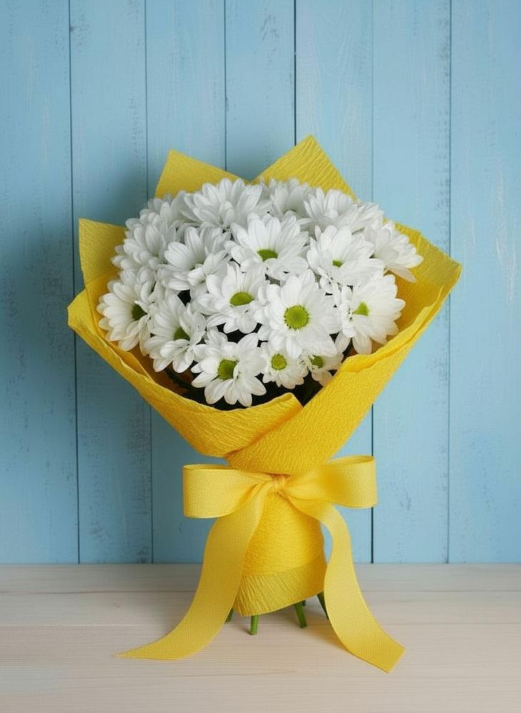 Букет цветов из: Хризантемы в Спасском Ставропольской области