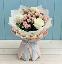 Букет цветов из:  Розы в Спасском Ставропольской области