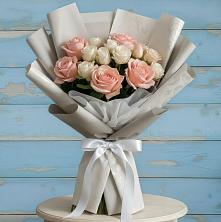 Букет цветов из:  Розы в Спасском Ставропольской области