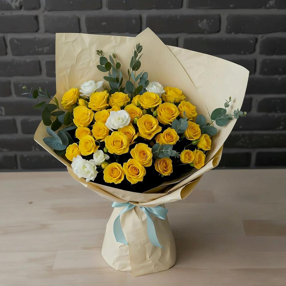 Букет цветов из: Розы в Спасском Ставропольской области