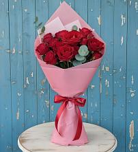 Букет цветов из:  Розы в Спасском Ставропольской области