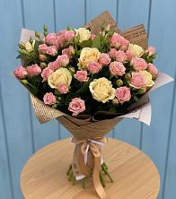 Букет цветов из:  Розы в Спасском Ставропольской области
