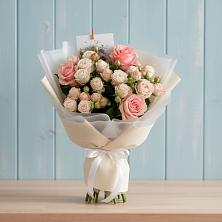 Букет цветов из:  Розы в Спасском Ставропольской области
