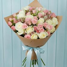 Букет цветов из:  Розы в Спасском Ставропольской области