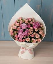 Букет цветов из:  Розы в Спасском Ставропольской области