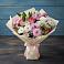 Букет цветов из: Хризантемы, Альстромерии и Розы в Спасском Ставропольской области